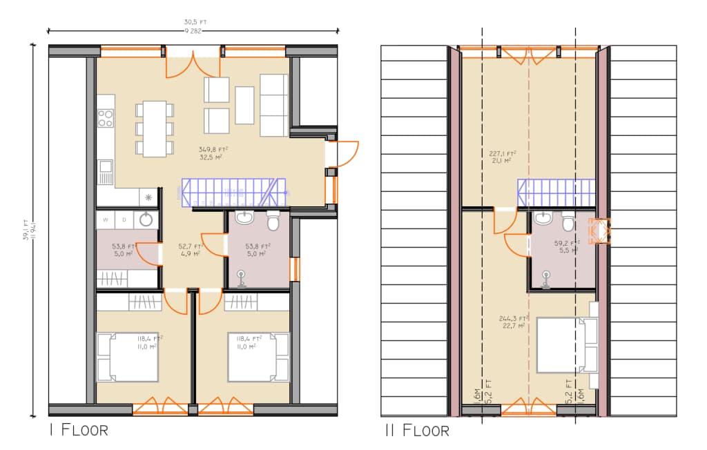 Trio 120 Floor 1